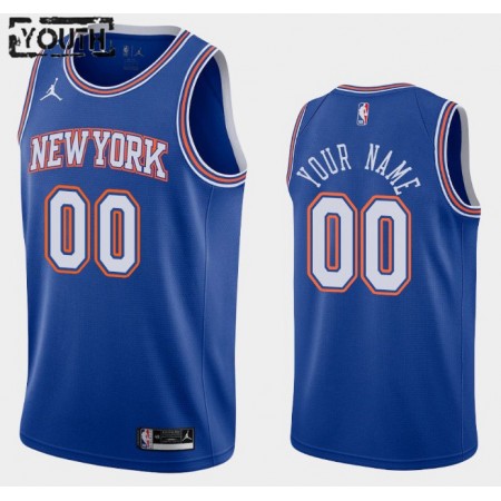 Maillot Enfant New York Knicks Personnalisable 2020-21 Jordan Brand Statement Edition Swingman